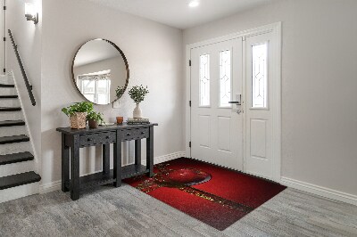 Tapete de entrada Maçã vermelha