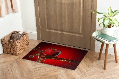 Tapete de entrada Maçã vermelha