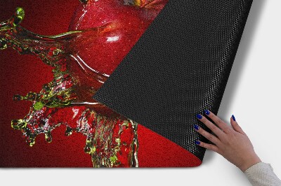 Tapete de entrada Maçã vermelha