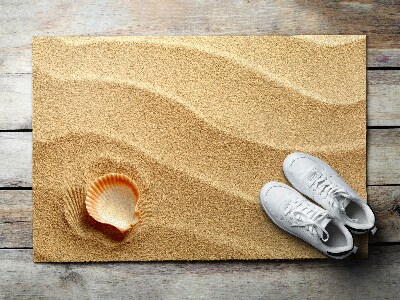 Tapete capacho Praia de areia