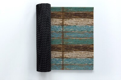 Tapete de entrada Padrão de madeira