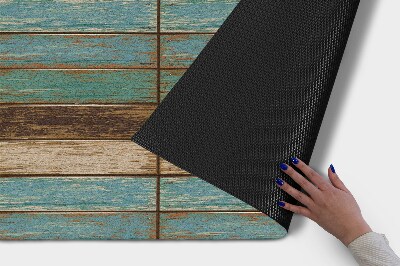 Tapete de entrada Padrão de madeira