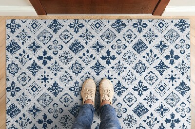 Tapete de entrada Abstração de flores