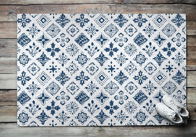 Tapete de entrada Abstração de flores