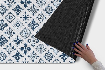 Tapete de entrada Abstração de flores