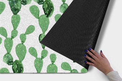 Tapete capacho Padrão de cactos