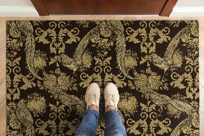 Tapete capacho Abstração de pássaros