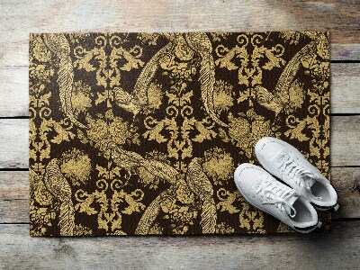 Tapete capacho Abstração de pássaros