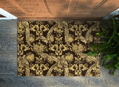 Tapete capacho Abstração de pássaros