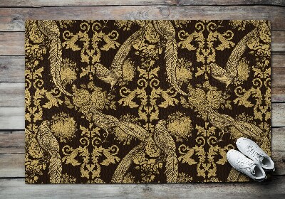 Tapete capacho Abstração de pássaros