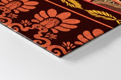 Tapete capacho Resumo de animais da África