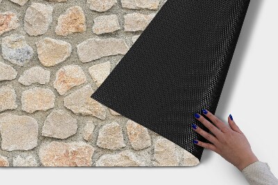 Tapete capacho Muro de Pedras