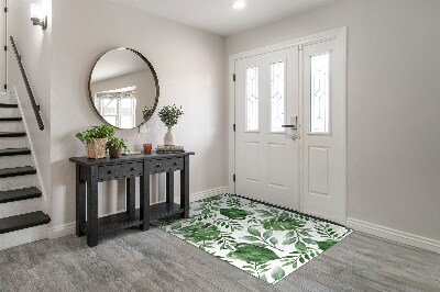 Tapete de entrada Folhas de Monstera