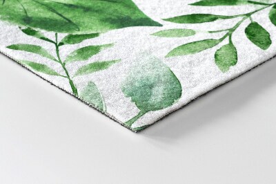 Tapete de entrada Folhas de Monstera