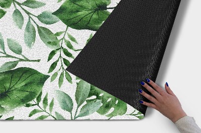 Tapete de entrada Folhas de Monstera