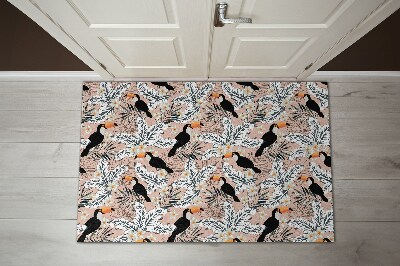 Tapete capacho Plantas para pássaros tucanos