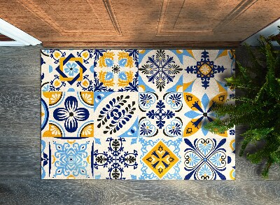 Tapete de entrada Azulejo
