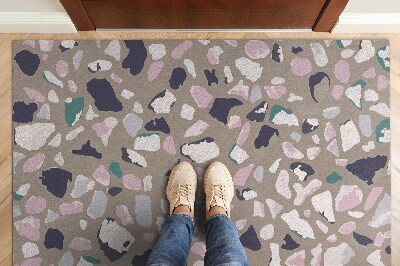 Tapete capacho Abstração