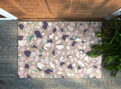 Tapete capacho Abstração