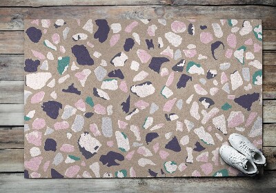 Tapete capacho Abstração