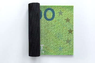 Tapete capacho Nota de euro