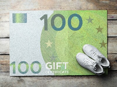 Tapete capacho Nota de euro