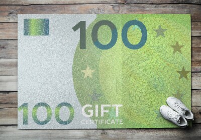 Tapete capacho Nota de euro