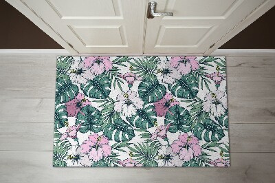 Tapete capacho Folhas de Monstera