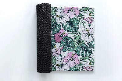 Tapete capacho Folhas de Monstera