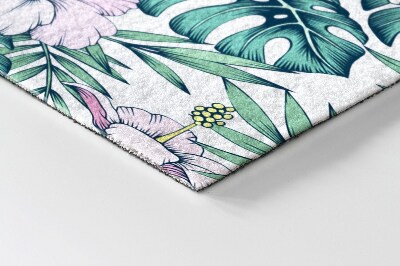 Tapete capacho Folhas de Monstera