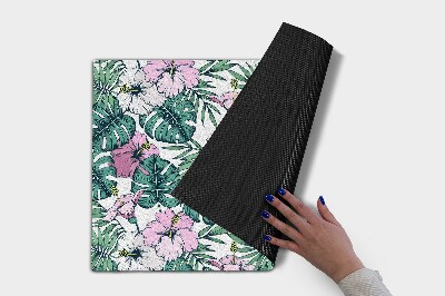 Tapete capacho Folhas de Monstera