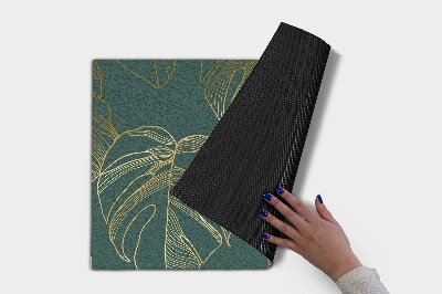 Tapete de entrada Folhas de Monstera