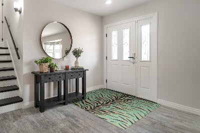 Tapete de entrada Listras de Tigre Abstratas