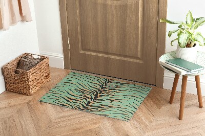 Tapete de entrada Listras de Tigre Abstratas