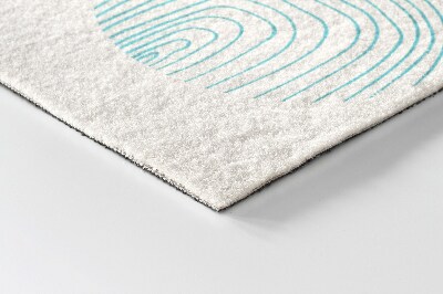 Tapete de entrada Círculos Linhas