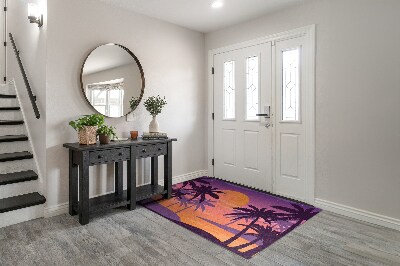 Tapete de entrada Praia tropical