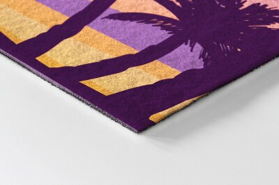 Tapete de entrada Praia tropical