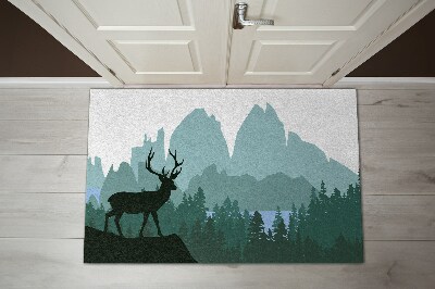 Tapete capacho Floresta de veados