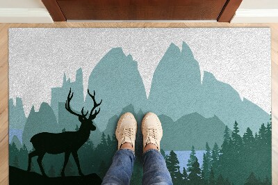 Tapete capacho Floresta de veados