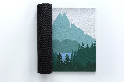 Tapete capacho Floresta de veados