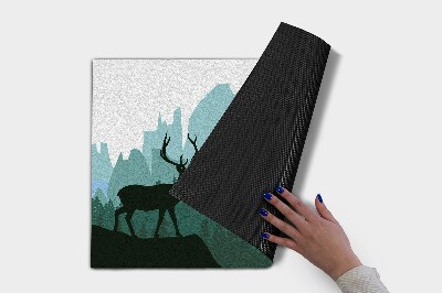 Tapete capacho Floresta de veados