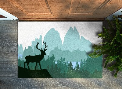 Tapete capacho Floresta de veados