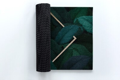 Tapete de entrada Folhas tropicais