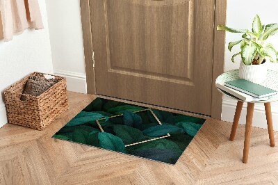 Tapete de entrada Folhas tropicais