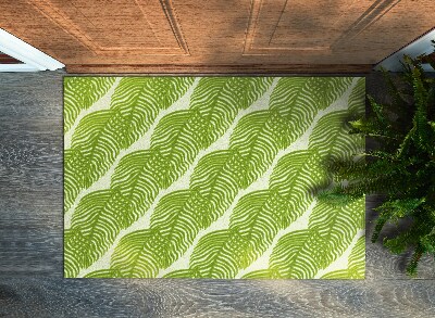 Tapete capacho Folhas