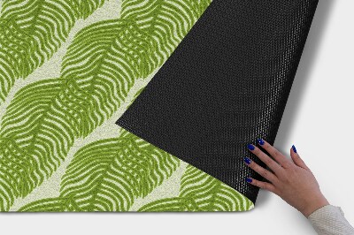 Tapete capacho Folhas