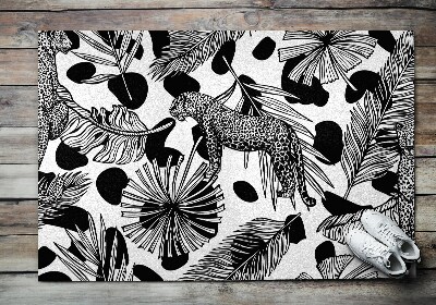 Tapete capacho Leopard Savannah