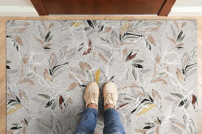 Tapete capacho Abstração de plantas