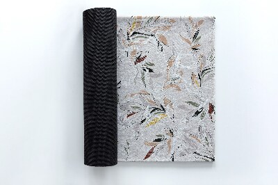 Tapete capacho Abstração de plantas