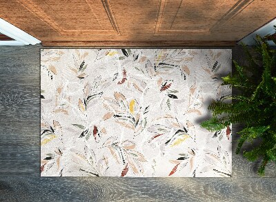 Tapete capacho Abstração de plantas